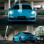 Ravoony Plus Glossy Miami Blue Vinyl Wrap