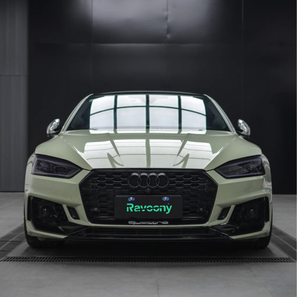 Time-Limited Sale Ravoony Plus Gloss Khaki Green Car Vinyl Wrap