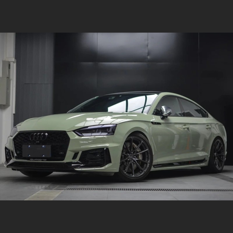 Time-Limited Sale Ravoony Plus Gloss Khaki Green Car Vinyl Wrap