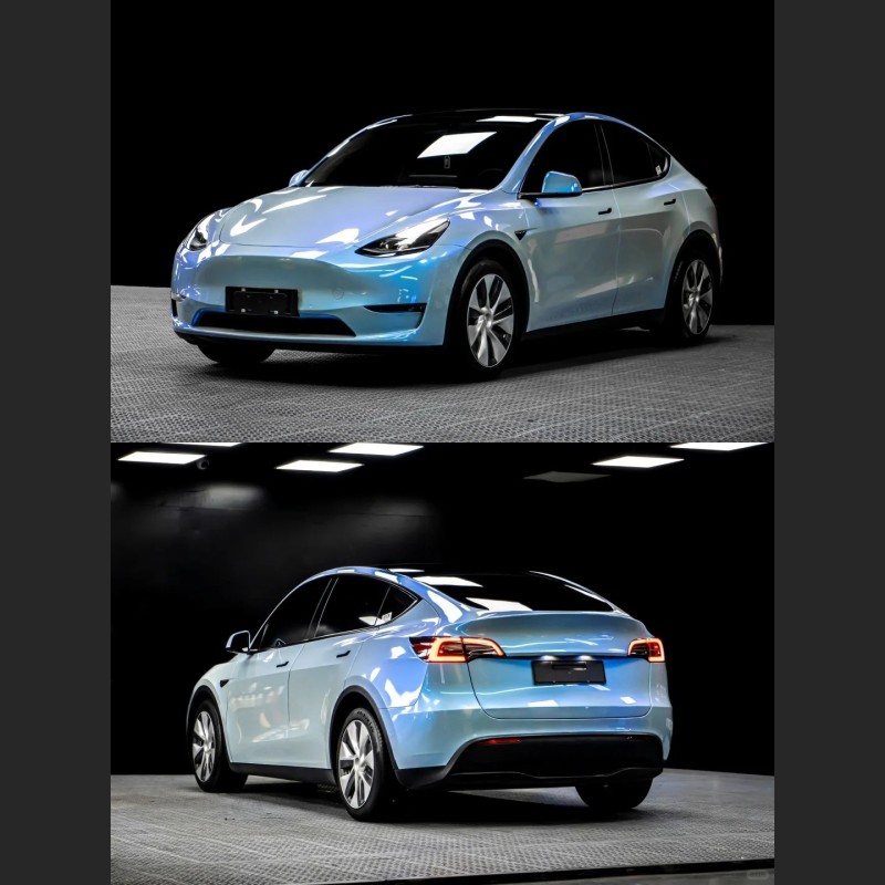 Ravoony Plus Fancy Rock Grey Color Fliper Car Wrap
