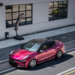 Ravoony Plus PET Gloss Glaze Pagoda Red Car Vinyl Wrap
