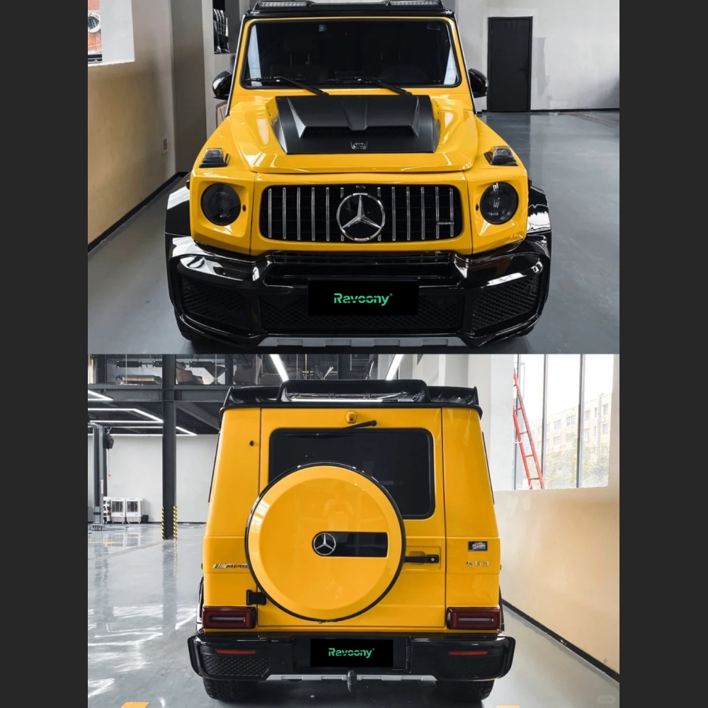 Ravoony Plus Gloss Sunflower Yellow Vinyl Wrap