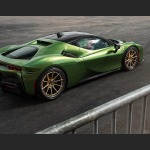 Ravoony Plus Glossy Metallic Mamba Green Car Vinyl Wrap