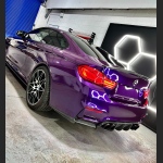 Ravoony Pro TPU Gloss Metallic Midnight Purple PPF Film
