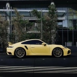 Ravoony Plus Glossy Sunbath Yellow Car Wrap