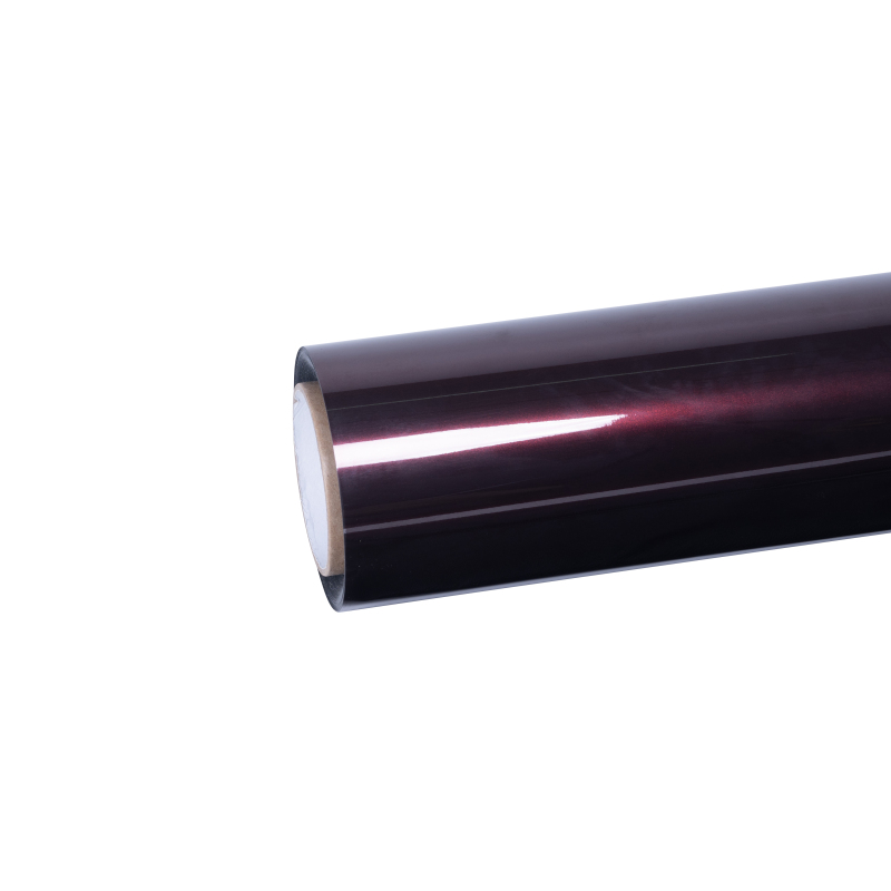 Ravoony Plus Gloss Black Rose Vinyl Wrap