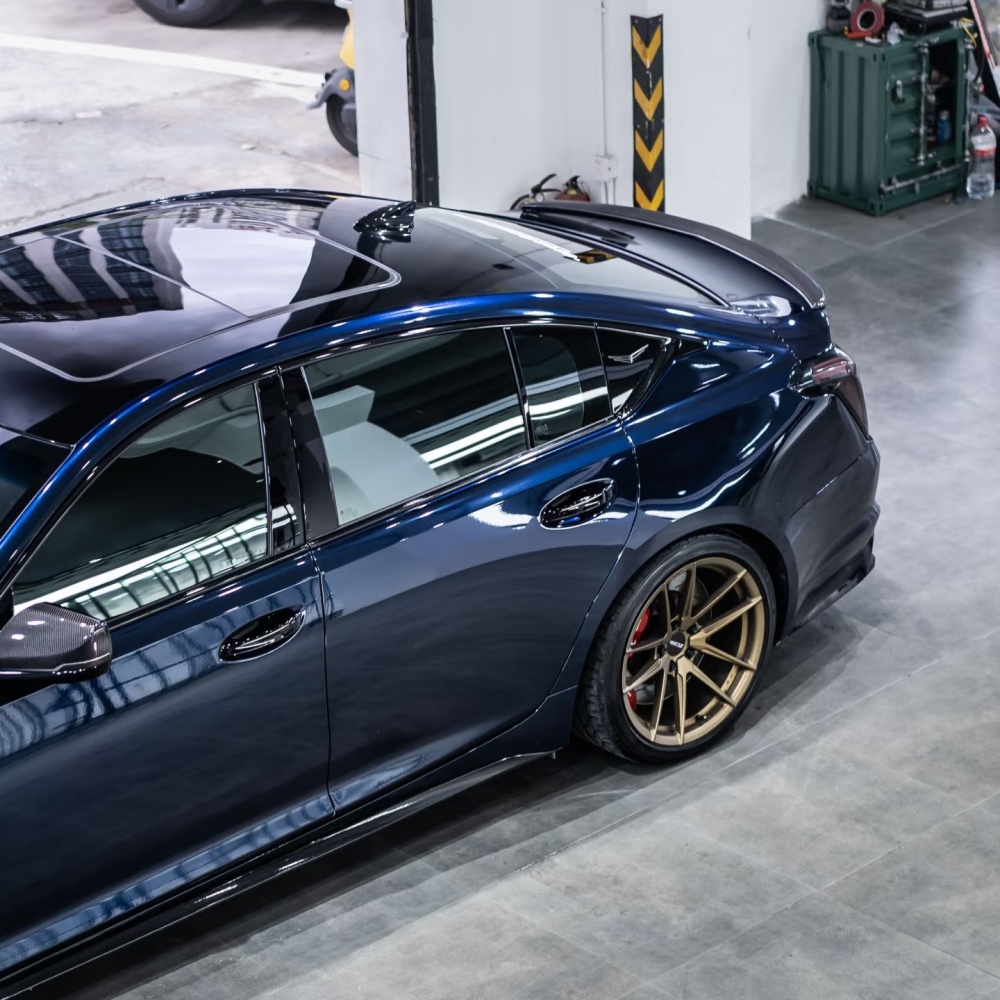 Ravoony Plus Gloss Midnight Blue Car Vinyl Wrap
