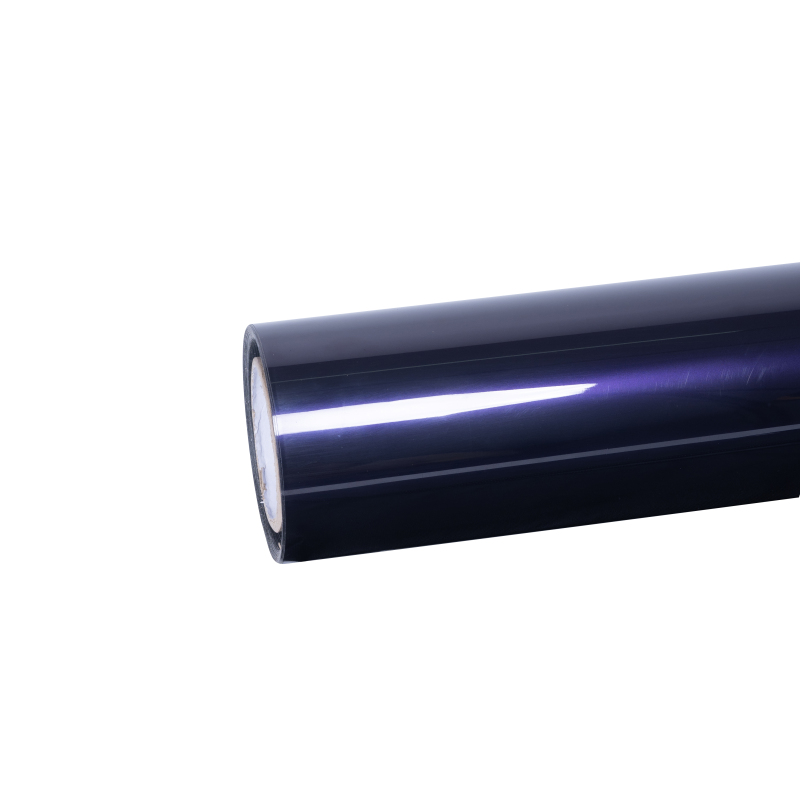 Ravoony Plus Gloss Midnight Purple Car Vinyl Wrap