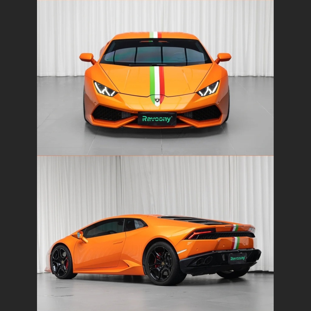 Ravoony Plus Burnt Orange Car Wrap