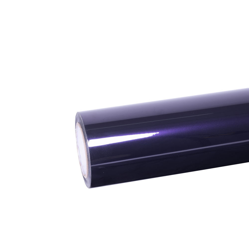 Ravoony Plus Gloss Ghost Midnight Purple Car Vinyl Wrap