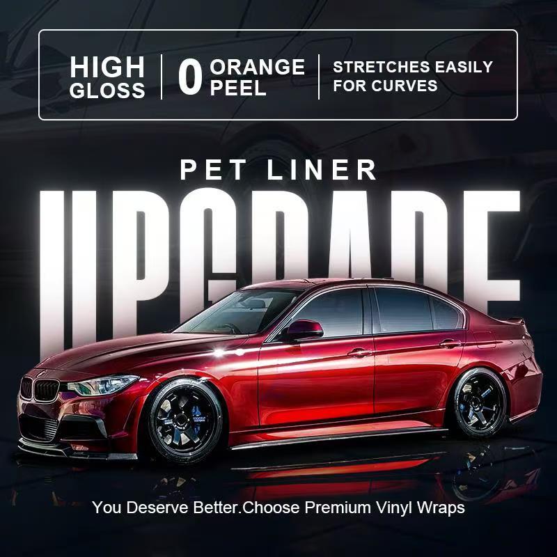 Ravoony Plus PET Gloss Metallic Cambrian Gray Wrap