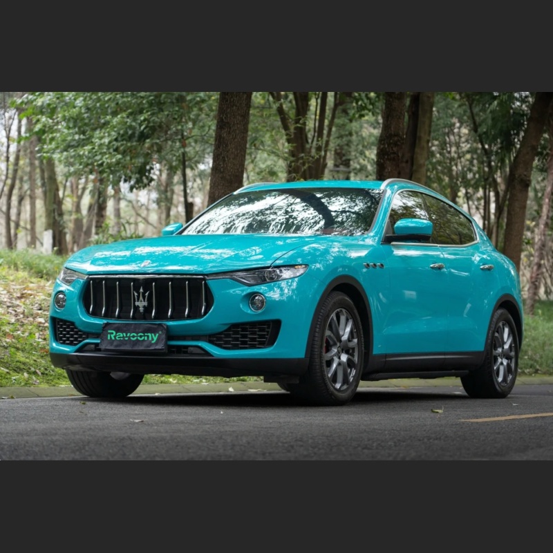 Ravoony Basic Gloss Bay Blue Vinyl Car Wrap