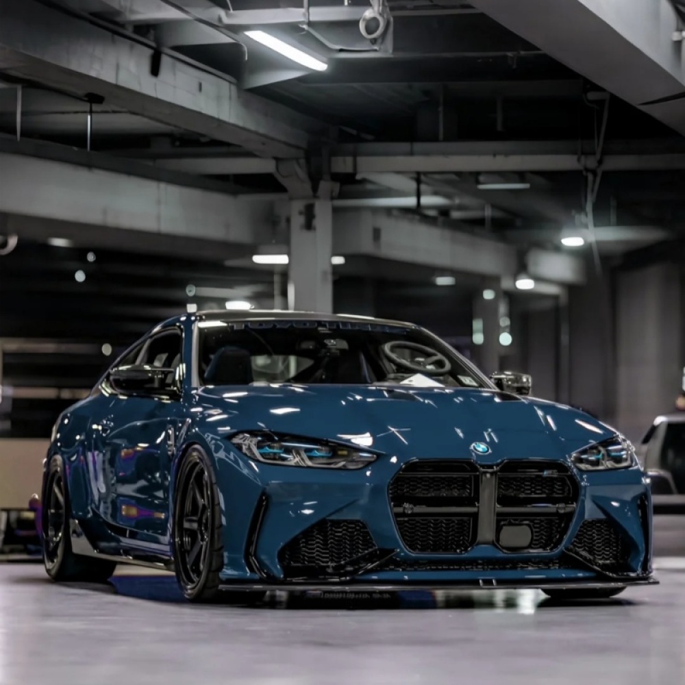 Ravoony Basic Gloss Butterfly Valley Blue Vinyl Car Wrap