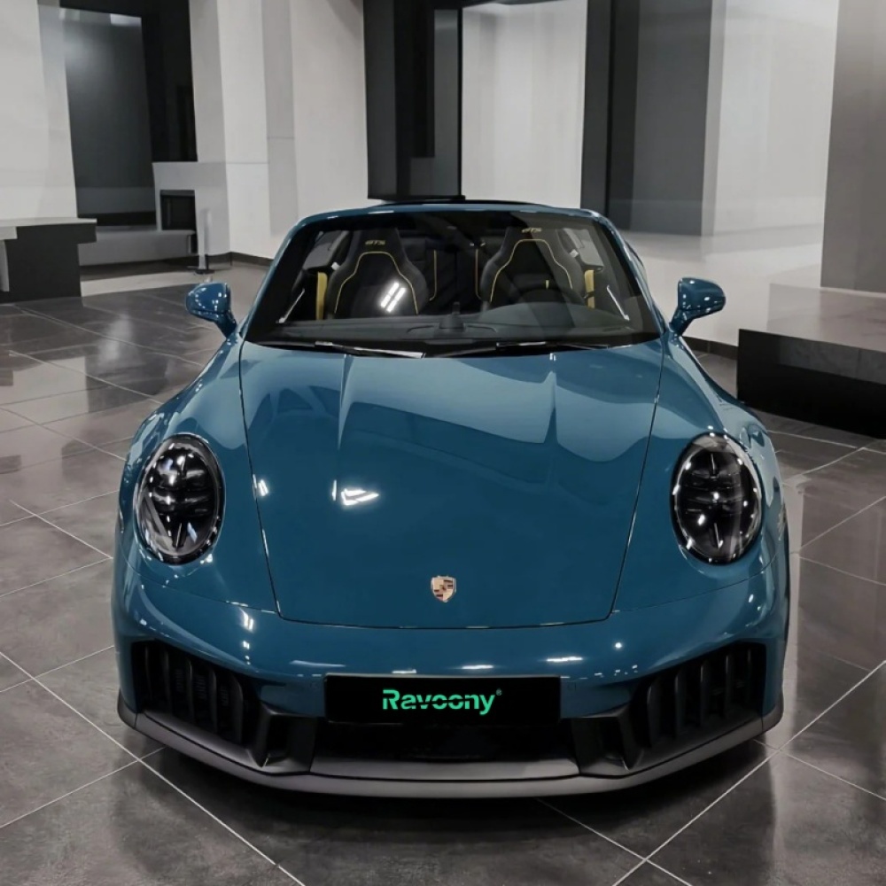 Ravoony Basic Gloss Butterfly Valley Blue Vinyl Car Wrap