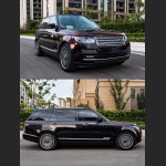 Ravoony Plus Glossy Diamond Black Red Vinyl Car Wrap