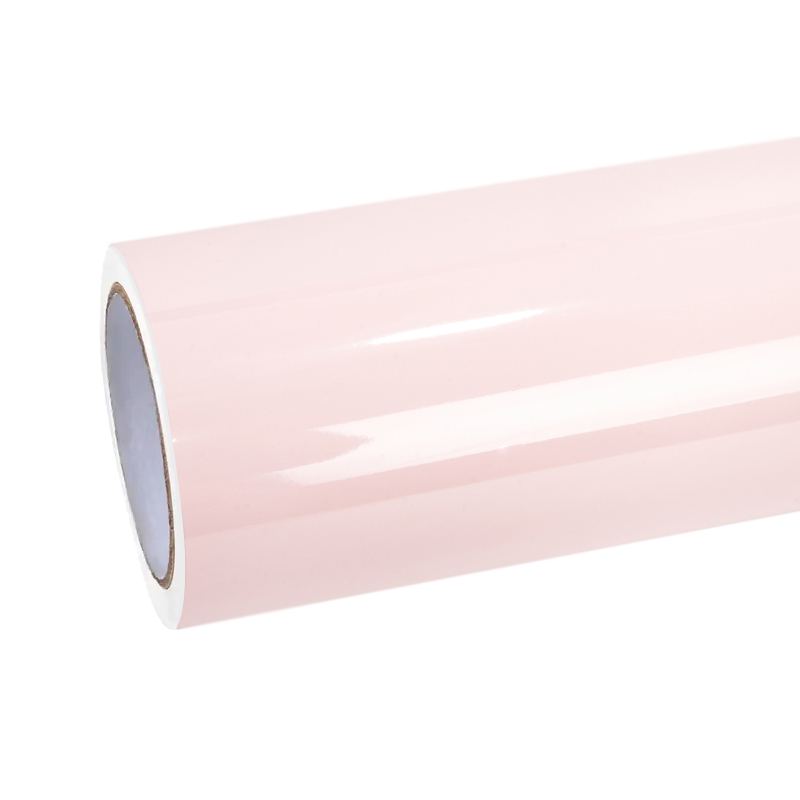 Ravoony Basic Gloss Lychee Pink Car Vinyl Wrap