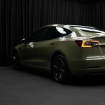 Ravoony Plus PET Gloss Aurora Green Car Vinyl Wrap