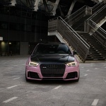 Ravoony Plus PET Glossy Oolong Milk Tea Pink Car Wrap