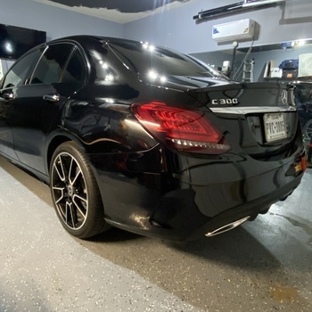 Ravoony Plus Glossy Crystal Black Car Vinyl Wrap review Marcy Turner 01