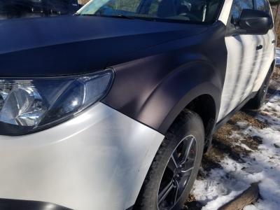 Ravoony Plus PET Satin Black Car Wrap review Robert chester 02