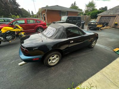 Ravoony Plus PET High Gloss Black Car Wrap review Shawn Sandiford 01