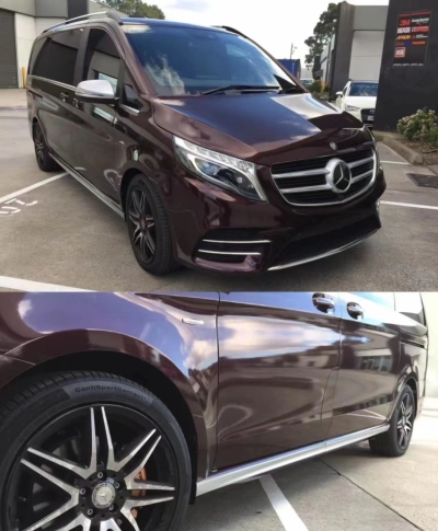 Ravoony Plus Gloss Black Rose Vinyl Wrap review Nichola Hill