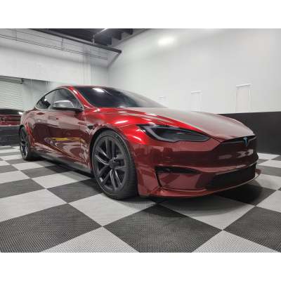Ravoony Plus Liquid Metallic Dragon Blood Red Vinyl Car Wrap review Lochlan Kenny