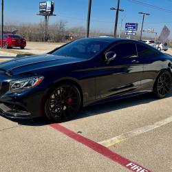 Ravoony Plus Glossy Metallic Spar Black Blue Vinyl Wrap review Amahd Reed 03