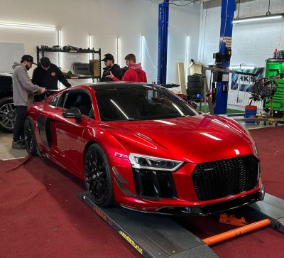 Ravoony Plus Gloss Metallic Vampire Red Vinyl Car Wrap review Pilar Fonseca