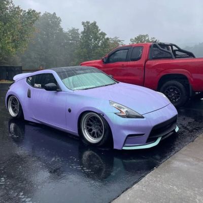 Ravoony Plus Twin Silver Purple Car Vinyl Wrap review Vanessa Mosbacker