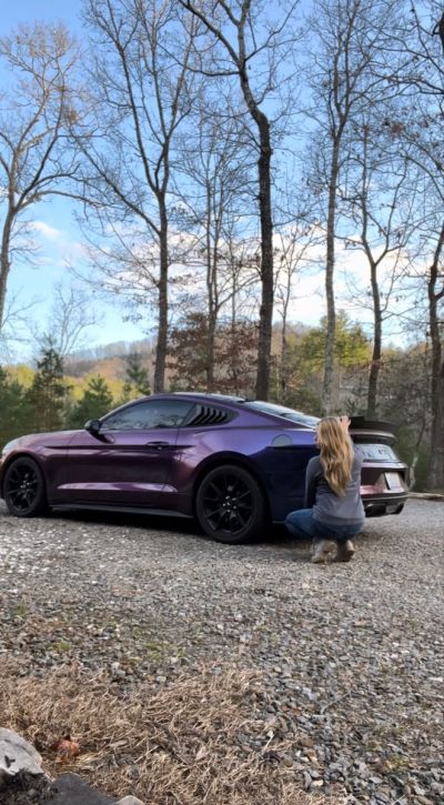 Ravoony Plus Gloss Midnight Purple Car Vinyl Wrap review Caleb Innocent