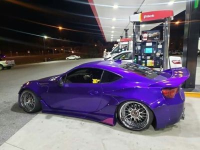 Ravoony Plus Glossy Explosion Purple Car Vinyl Wrap review Henry Waltchack