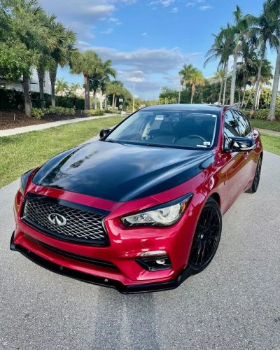 Ravoony Plus Gloss Metallic Vampire Red Vinyl Car Wrap review Parker Rusman