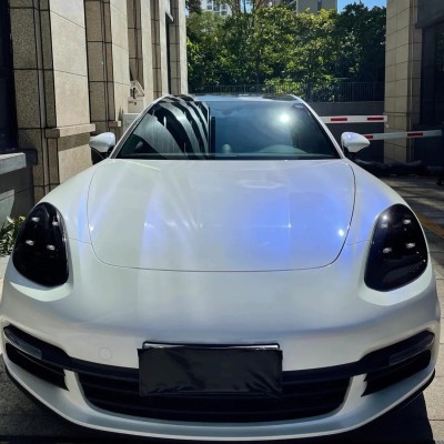 Ravoony Plus Glossy White to Blue Car Vinyl Wrap review Girma Kereyou 00