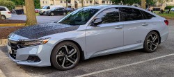 Ravoony Plus PET Matte Carbon Fiber Forging Black Vinyl Wrap review Juliette Charbonnier