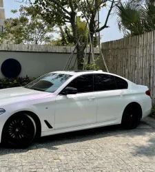 Ravoony Plus Glossy White to Purple Vinyl Car Wrap review Davion Jones