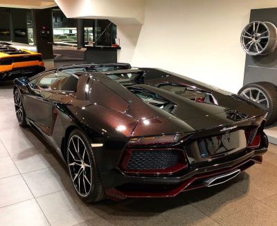 Ravoony Plus Glossy Diamond Black Red Vinyl Car Wrap review Marilena Arturi