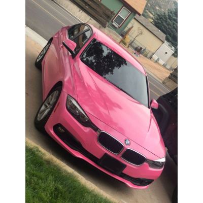 Ravoony Plus PET Glossy Princess Pink Vinyl Car Wrap  review DNLLNJ x
