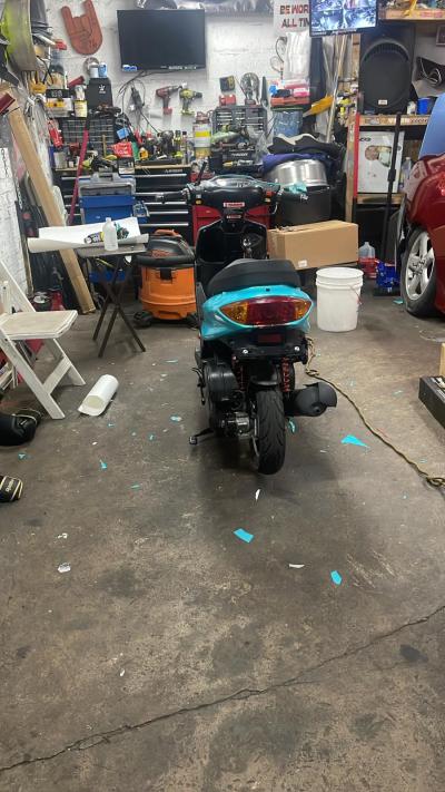  Ravoony Plus Gloss Metal Paint Ocean Blue Car Wrap review Kelvin Escoboza 00