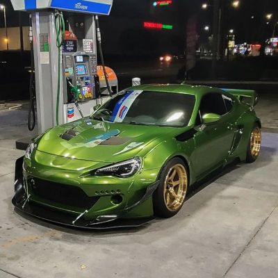 Ravoony Plus Glossy Metallic Mamba Green Car Vinyl Wrap review Darrell Gipson