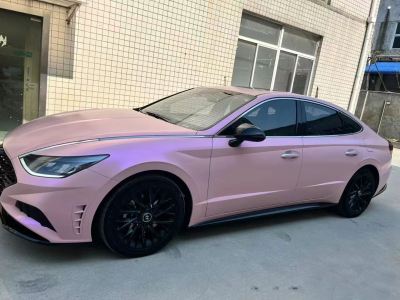 Ravoony Plus Twin Magic Pink Car Vinyl Wrap review Luis Maravilla