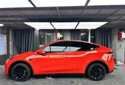 Ravoony Plus Glossy Porsche Orange Car Vinyl Wrap review Curtis Kincaid