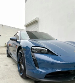 Ravoony Plus Porsche Gloss Neptune Blue Vinyl Car Wrap review kenny p 01