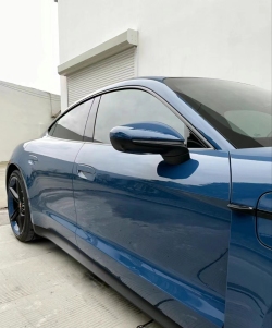 Ravoony Plus Porsche Gloss Neptune Blue Vinyl Car Wrap review kenny p 02