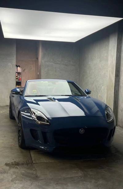 Ravoony Plus Porsche Gloss Neptune Blue Vinyl Car Wrap review Chrishon Thomas 00