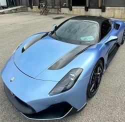 Ravoony Plus Glossy Metal Paint Mist Blue Car Wrap review Dylan Caldwell 01