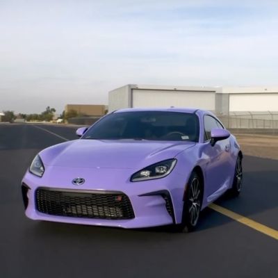 Ravoony Plus Glossy Lavender Purple Car Wrap review Joseph Johnson
