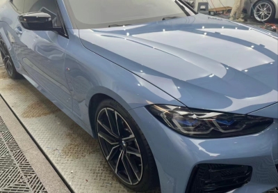 Ravoony Plus Gloss China Blue Car Vinyl Wrap review Dewayne Dewayne