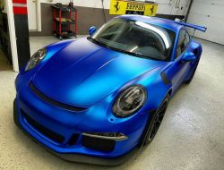 Ravoony Plus Ultra Matte Blueberry Dark Blue Vinyl Wrap review Arthur Green