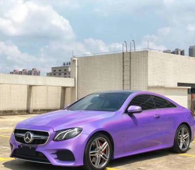 Ravoony Plus Glossy Laser Light Purple Car Wrap review Eric Keith 01